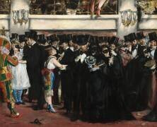 Bal masqué à l'Opéra (Edouard Manet) - Muzeo.com