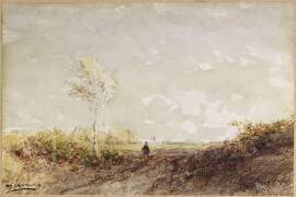 Barbizon matin de printemps (Félix Ziem) - Muzeo.com