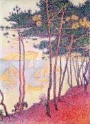 Bateau à Voile et Pins (Paul Signac) - Muzeo.com