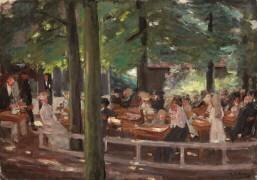 Beer Garden à Laren (Max Liebermann) - Muzeo.com