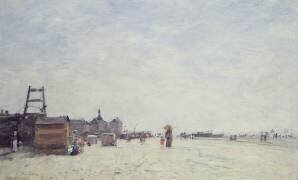 Berck-Plage (Eugène Boudin) - Muzeo.com