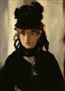 Berthe Morisot au bouquet de violettes (Edouard Manet) - Muzeo.com