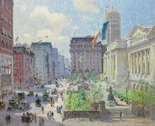 Bibliothèque publique de New York (Colin Campbell Cooper) - Muzeo.com