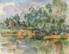 Bord de la rivière (Paul Cézanne) - Muzeo.com