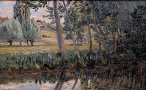 Bords de l'Orge (Epinay) (Armand Guillaumin) - Muzeo.com