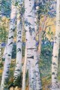 Bouleaux (Carl Larsson) - Muzeo.com