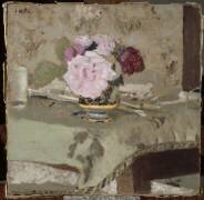 Bouquet de roses (Edouard Vuillard) - Muzeo.com