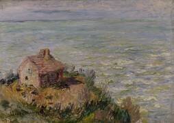 Cabane des douaniers, effet d'après-midi (Claude Monet) - Muzeo.com