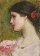 Camélias (John William Waterhouse) - Muzeo.com