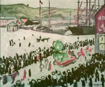 Carnaval sur la plage (Albert Marquet) - Muzeo.com