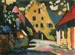Castle Yard (Wassily Kandinsky) - Muzeo.com