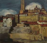 Cathédrale de Ségovie (Ignacio Zuloaga y Zabaleta) - Muzeo.com