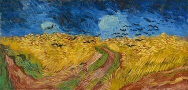 Champ de blé aux corbeaux (Vincent van Gogh) - Muzeo.com