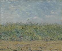 Champ de blé avec perdrix (Vincent van Gogh) - Muzeo.com