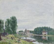 Chantier naval de Matrat (Alfred Sisley) - Muzeo.com