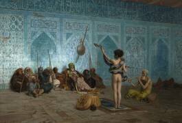 Charmeur de serpents (Jean-Léon Gérôme) - Muzeo.com