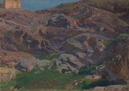 Château de San Servando, Tolède (Joaquin Sorolla y Bastida) - Muzeo.com
