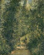 Chemin sous bois en été (Camille Pissarro) - Muzeo.com