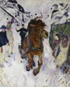 Cheval au galop (Edvard Munch) - Muzeo.com