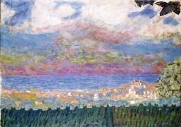 Ciel orageux sur Cannes (Pierre Bonnard) - Muzeo.com
