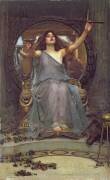 Circé offrant la coupe à Ulysse (John William Waterhouse) - Muzeo.com