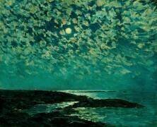 Clair de lune, île de Shoals (Childe Hassam) - Muzeo.com