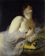 Cléopâtre mourante (Première version) (Arnold Böcklin) - Muzeo.com