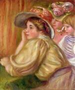 Coco et les deux domestiques (Auguste Renoir) - Muzeo.com