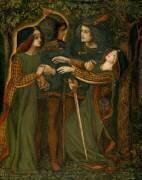 How They Met Themselves (Dante Gabriel Rossetti) - Muzeo.com