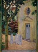Communicants devant la chapelle de la prieure (Maurice Denis) - Muzeo.com