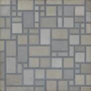 Composition avec la grille 7 (Piet Mondrian) - Muzeo.com