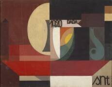 Composition Dada (Tête au plat) (Sophie Taeuber-Arp) - Muzeo.com
