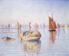 Concarneau, Matin Calme (Paul Signac) - Muzeo.com