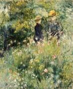 Conversation dans un jardin de roses (Auguste Renoir) - Muzeo.com