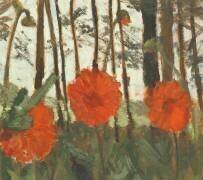 Coquelicots au bord d'un Bois (Paula Modersohn-Becker) - Muzeo.com