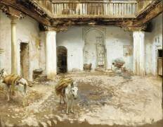 Cour Maure (John Singer Sargent) - Muzeo.com