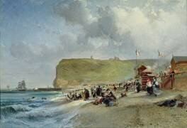 Crinolines sur la plage (Jules Achille Noël) - Muzeo.com