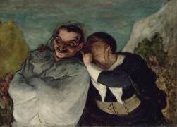 Crispin et Scapin dit aussi Scapin et Silvestre (Honoré Daumier) - Muzeo.com