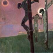 Crucifixion avec un soleil noir (Egon Schiele) - Muzeo.com