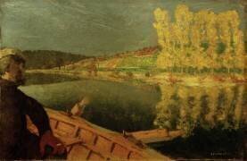 Dans le bateau (Edouard Vuillard) - Muzeo.com