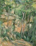 Dans le parc de Château-Noir (Paul Cézanne) - Muzeo.com