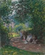 Dans le parc Monceau (Claude Monet) - Muzeo.com