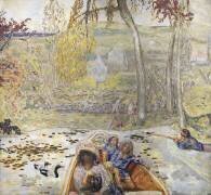 Dans un bateau (Pierre Bonnard) - Muzeo.com