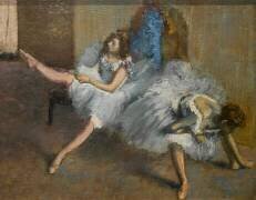 Dans une salle de répétition (Edgar Degas) - Muzeo.com