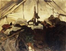 Dans une tente au Canada (John Singer Sargent) - Muzeo.com