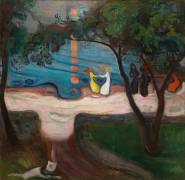 Danser sur la plage (Edvard Munch) - Muzeo.com