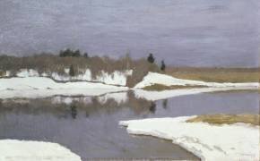 Début du printemps (Isaac Levitan) - Muzeo.com
