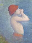 Baigneurs à Asnières (détail) (Georges Seurat) - Muzeo.com
