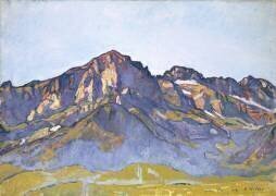 Dents Blanche près de Champéry (Ferdinand Hodler) - Muzeo.com