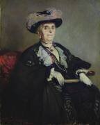 Deuxième étude pour un portrait de Madame Henri Germain (Jacques-Emile Blanche) - Muzeo.com
